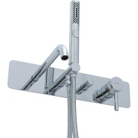 Смеситель для ванны Allen Brau Priority 5.31A05-00 Хром латунь встраиваемый