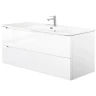 Тумба под раковину BelBagno Etna 120 ETNA-1200-2C-SO-BL-P подвесная Bianco Lucido МДФ / ЛДСП