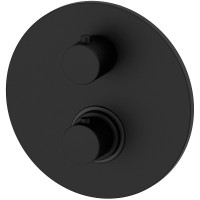 Комплект смесителей Paffoni Light KITLIQ018NO071 Черный матовый латунь