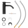 Комплект смесителей Paffoni Light KITLIQ018NO071 Черный матовый латунь