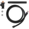 Комплект смесителей Paffoni Light KITLIQ018NO071 Черный матовый латунь