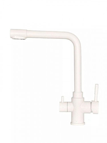 Смеситель для кухни Wisent W4355-3-18 цвет Белый