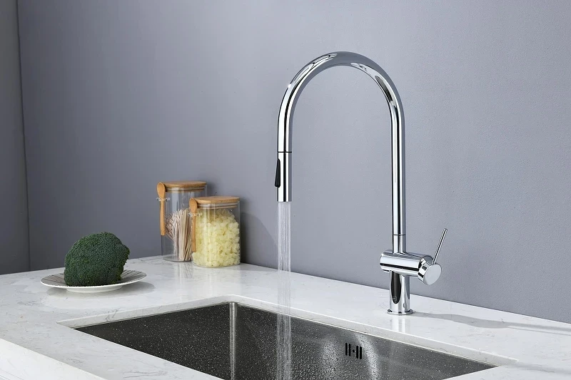 Смеситель для кухни AQUAme Cucina AQM9901CR цвет Хром