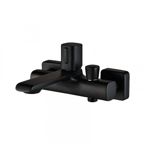 Cмеситель для ванны Creavit Alfa AL2500S цвет Черный матовый