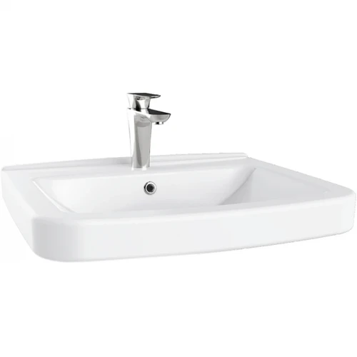 Раковина Creavit Lara 60 LR060-00CB00E-0000 Белая фарфор подвесная