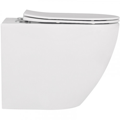 Унитаз Abber Bequem AC1111 приставной с сиденьем Микролифт фарфор приставной