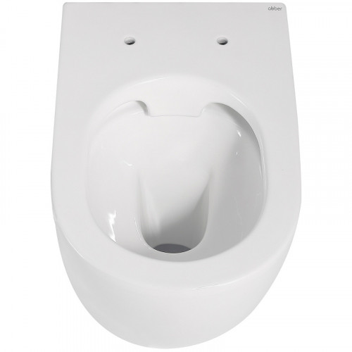 Унитаз Abber Bequem AC1111 приставной с сиденьем Микролифт фарфор приставной