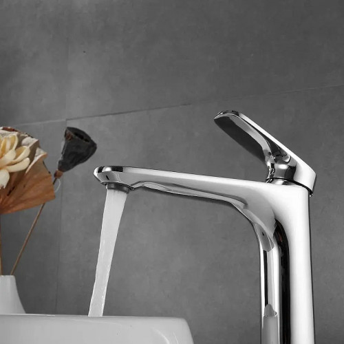 Смеситель для раковины Shevanik S8511 цвет Хром