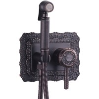 Гигиенический душ со смесителем Lemark Jasmine LM6619ORB Черная бронза латунь