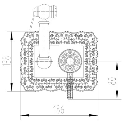 Гигиенический душ со смесителем Lemark Jasmine LM6619ORB Черная бронза латунь