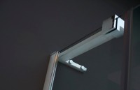 Душевой уголок Cezares Bergamo R-1 Arco 100x100 BERGAMO-W-R-1-100-ARCO-C-Cr-L-IV IV профиль Хром стекло прозрачное