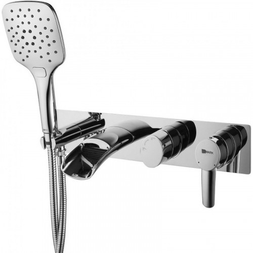 Смеситель для ванны Lemark Atlantiss LM3224C Хром латунь встраиваемый