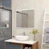 Зеркало Reflection Boost 800x700 RF5836BT с подсветкой с сенсорным выключателем и диммером стекло