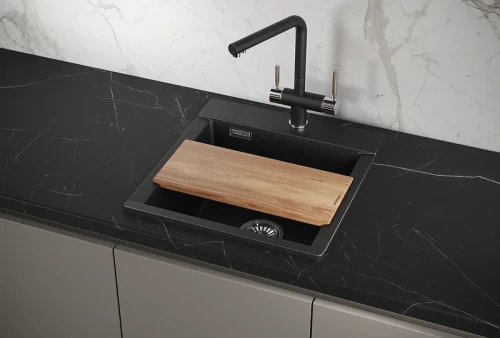 Кухонная мойка Granula Estetica 47 4701 цвет Шварц