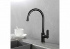 Смеситель для кухни Aquatek Альфа AQ1982MB цвет Черный матовый
