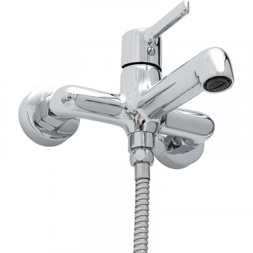 Смеситель для ванны Haiba HB60814 Хром латунь на стену