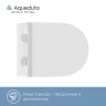 Унитаз Aqueduto Cone Торнадо CONT0110 подвесной Белый глянцевый с сиденьем Микролифт фаянс подвесной