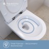 Унитаз Aqueduto Cone Торнадо CONT0110 подвесной Белый глянцевый с сиденьем Микролифт фаянс подвесной