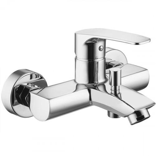 Смеситель для ванны Paffoni Lime LM022CR Хром на стену