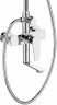 Душевая система Agger Brilliant A0393300 Хром латунь на стену