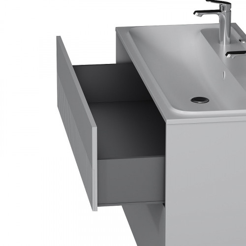 Тумба под раковину AM.PM Func 120 M8FFUX1202WM подвесная Белая матовая МДФ / ЛДСП