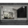 Зеркало Boheme Armadi Art Vallessi 100 552/2 с подсветкой Антрацит с сенсорным выключателем стекло