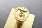Душевая система Bronze de Luxe 1760'S 6630CG Золото матовое латунь встраиваемый