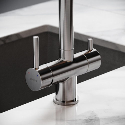 Смеситель для кухни Sancos Spin SC4015BN цвет Никель брашированный