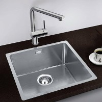 Кухонная мойка Alveus Kombino 30 KMB 90 FI 450x440 1118877 Брашированная сталь нержавеющая сталь встраиваемый