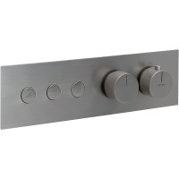 Смеситель для душа Allen Brau Liberty 5.33003-BN с термостатом Никель брашированный латунь встраиваемый