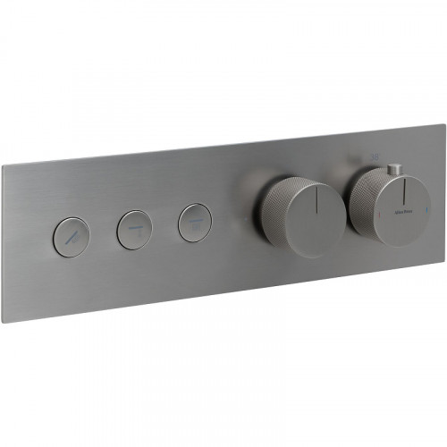 Смеситель для душа Allen Brau Liberty 5.33003-BN с термостатом Никель брашированный латунь встраиваемый