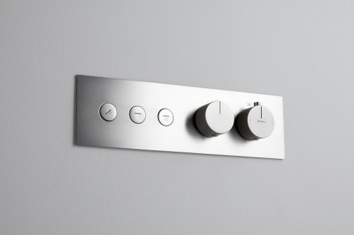 Смеситель для душа Allen Brau Liberty 5.33003-BN с термостатом Никель брашированный латунь встраиваемый