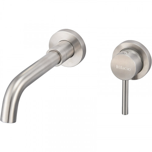 Смеситель для раковины Milacio Ultra MCU.552.SS Нержавеющая сталь нержавеющая сталь встраиваемый