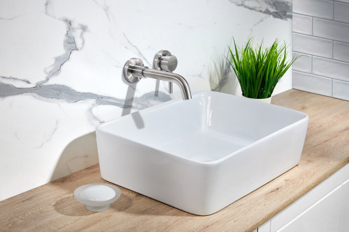 Смеситель для раковины Milacio Ultra MCU.552.SS Нержавеющая сталь нержавеющая сталь встраиваемый