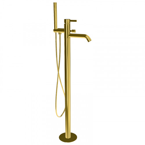 Смеситель для ванны Remer Metrica MC08DO цвет Золото глянцевое