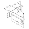 Смеситель для раковины Kludi Decus 54244N575 цвет Никель брашированный
