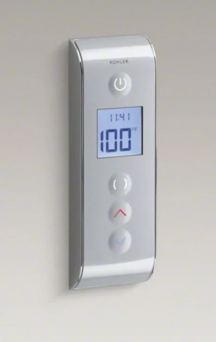 Электронная панель Jacob Delafon DTV Prompt 527D-1CP Хром встраиваемый