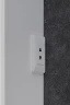 Зеркальный шкаф Silver Mirrors Киото-2 Flip 50 LED-00002681 с подсветкой Белый МДФ / ЛДСП, стекло