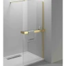Душевая перегородка Vincea Walk-In HR 90 VSW-4HR900CLG профиль Брашированное золото стекло прозрачное