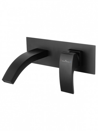 Смеситель для раковины Wonzon &amp; Woghand Fit WW-88869009-MB цвет Черный матовый