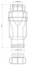 Сифон для раковины McAlpine MRNRV32-PB цвет Белый