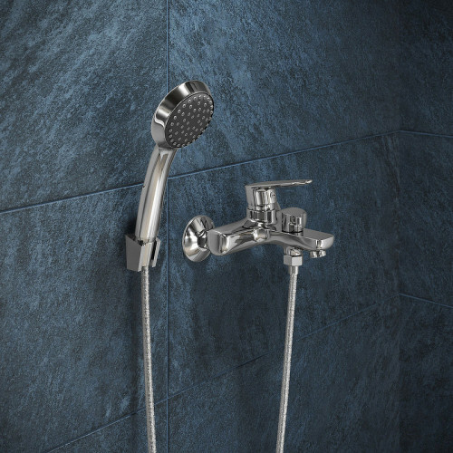 Смеситель для ванны Aringa Рейн AR02004CH Хром латунь на стену