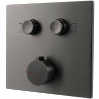 Душевая система Vincea VSFW-4211RGM Вороненая сталь латунь встраиваемый