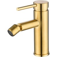Смеситель для биде Caprigo Don 53-030-BRG Золото матовое латунь