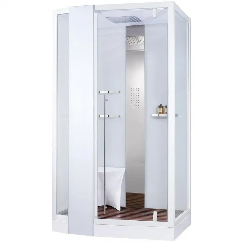Душевая кабина Orans SR-89105LS White LH 120x90 L 89105LSLH с паром и гидромассажем