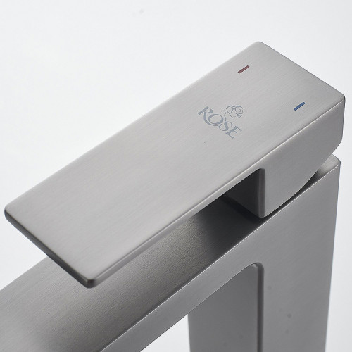 Смеситель для раковины Rose R18T R1801T-1 Оружейная сталь латунь