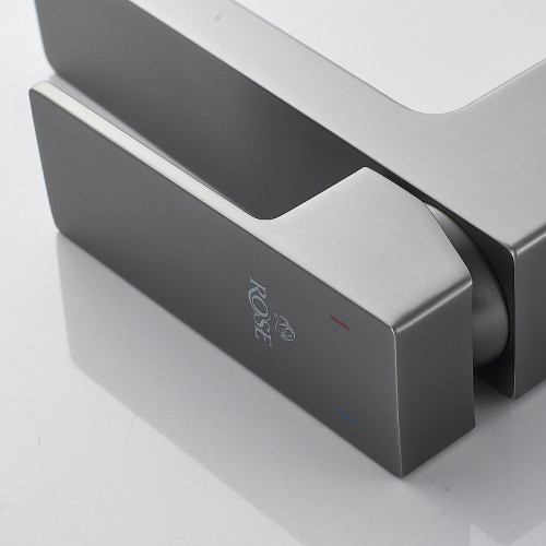 Смеситель для раковины Rose R18T R1801T-1 Оружейная сталь латунь