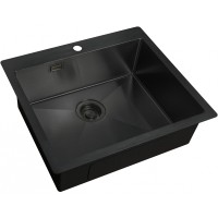 Кухонная мойка ZorG Light Grafit ZL R 590510 GRAFIT Графит нержавеющая сталь встраиваемый