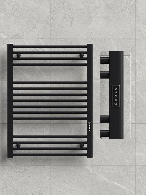 Электрический полотенцесушитель Rifar D-line 800х600 DL-080-60-BM цвет Черный янтарь матовый