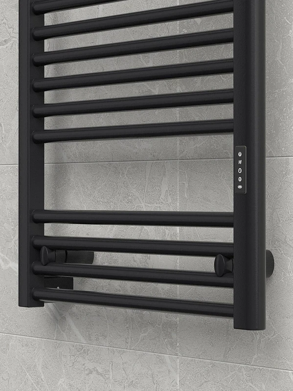 Электрический полотенцесушитель Rifar D-line 800х600 DL-080-60-BM цвет Черный янтарь матовый